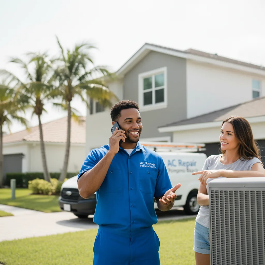 AC Repair Pompano Beach customer support in Perkinston